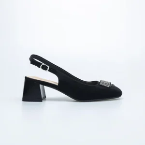 Tomaz NN384 Ladies Folded Glittery Heels