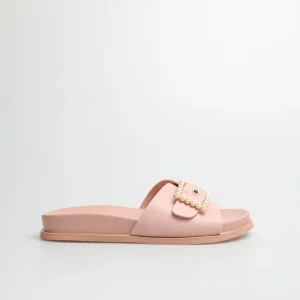 Tomaz YX134 Ladies Pearl Buckle Sandals